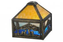 Meyda Blue 147736 - 9"Sq Deer Lodge Shade