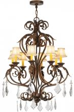 Meyda Blue 149233 - 30&#34;W Josephine 8 LT Chandelier