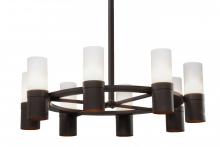 Meyda Blue 149629 - 60&#34;W Farmington 8 LT Chandelier
