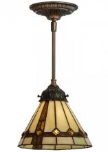 Meyda Blue 151292 - 8&#34; Wide Belvidere Mini Pendant