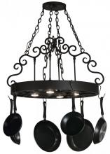 Meyda Blue 151752 - 32&#34;W Dior 4 LT Pot Rack