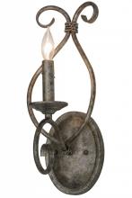 Meyda Blue 153037 - 6&#34;W Olivia Wall Sconce