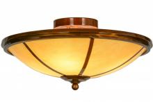 Meyda Blue 153553 - 20&#34;W Commerce Semi-Flushmount