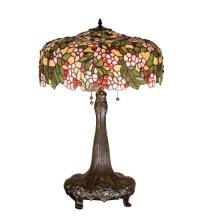 Meyda Blue 15404 - 31&#34;H Tiffany Cherry Blossom Table Lamp