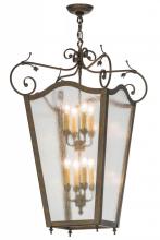Meyda Blue 155141 - 20&#34; Square Tessa 8 LT Pendant