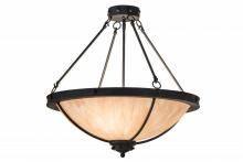 Meyda Blue 157165 - 24&#34;W Freya Semi-Flushmount