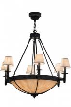 Meyda Blue 157167 - 36&#34;W Freya 6 LT Chandelier