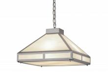 Meyda Blue 158130 - 18&#34;Sq Whitewing Prime Pendant