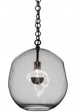 Meyda Blue 159332 - 15&#34;W Deformado Globe Pendant