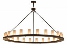 Meyda Blue 159969 - 72"W Loxley 24 LT Chandelier