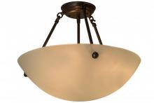 Meyda Blue 160628 - 18&#34;W Cypola Semi-Flushmount