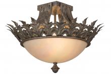Meyda Blue 161995 - 16&#34;W Hampton Flushmount