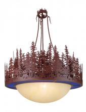 Meyda Blue 16212 - 36&#34;W Pine Lake Inverted Pendant