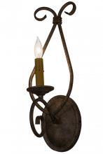 Meyda Blue 162460 - 6&#34; Wide Olivia Wall Sconce