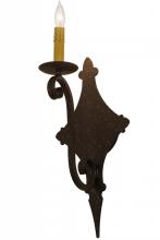 Meyda Blue 162463 - 8&#34; Wide Angelique Wall Sconce