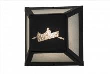 Meyda Blue 162701 - 10&#34;W Canoe Wall Sconce
