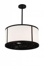 Meyda Blue 162888 - 24&#34;W Cilindro Cellog Pendant