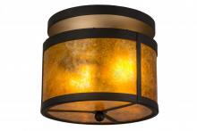 Meyda Blue 166409 - 11.5&#34; Wide Smythe Craftsman Flushmount