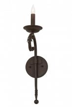 Meyda Blue 166537 - 5&#34;W Andorra Wall Sconce