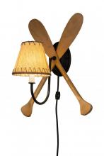 Meyda Blue 166831 - 14&#34;W Paddle Wall Sconce