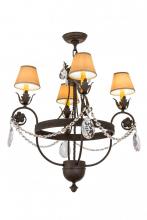 Meyda Blue 167827 - 26&#34;W Antonia 4 LT Chandelier