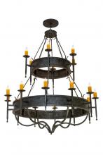 Meyda Blue 168295 - 60&#34; Wide Marta 18 Light Two Tier Chandelier