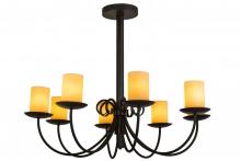 Meyda Blue 168314 - 40&#34;W Atria 8 LT Chandelier