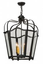 Meyda Blue 169390 - 22&#34;W Citadel 4 LT Pendant