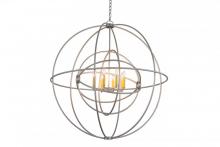 Meyda Blue 170407 - 43&#34; Wide Atom Enerjisi 8 Light Chandelier