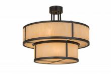 Meyda Blue 170542 - 24&#34;W Jayne 2 Tier Pendant