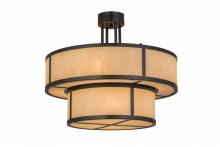 Meyda Blue 170881 - 24&#34;W Jayne 2 Tier Pendant