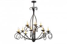 Meyda Blue 171607 - 48&#34;W Sienna 15 LT Two Tier Chandelier