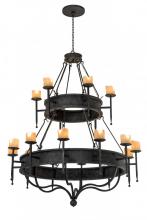 Meyda Blue 172299 - 60&#34; Wide Marta 18 Light Two Tier Chandelier