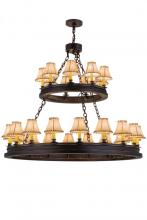 Meyda Blue 172678 - 51&#34;W Sullivan Ranch 27 LT Two Tier Chandelier