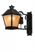 Meyda Blue 173096 - 12&#34;W Stafford Lantern Wall Sconce