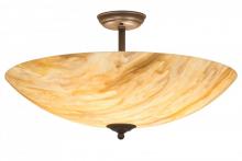 Meyda Blue 173513 - 24&#34;W Madison Semi-Flushmount