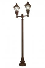 Meyda Blue 173838 - 47&#34; Long Carefree 2-Light Street Lamp