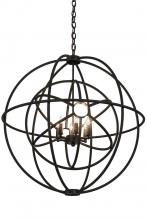 Meyda Blue 174579 - 30&#34;W Atom Enerjisi 6 LT Chandelier