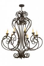 Meyda Blue 176434 - 48&#34; Wide Josephine 10 Light Chandelier