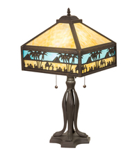 Meyda Blue 176708 - 26&#34; High Camel Mission Table Lamp