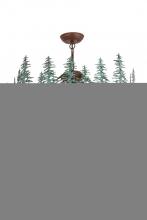 Meyda Blue 180201 - 34&#34;W Nuevo Mission Tall Pines 5 LT Chandelier