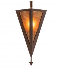 Meyda Blue 180204 - 8&#34; Wide Desert Arrow Wall Sconce
