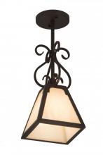 Meyda Blue 180652 - 7&#34;Sq Ava Mini Pendant