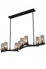 Meyda Blue 181456 - 53&#34; Long Cero 8 Light Oblong Chandelier