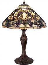 Meyda Blue 181599 - 23&#34; High Jeweled Grape Table Lamp