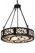 Meyda Blue 182048 - 24&#34;W Dean Inverted Pendant