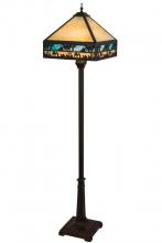 Meyda Blue 182377 - 67.5&#34;H Camel Mission Floor Lamp