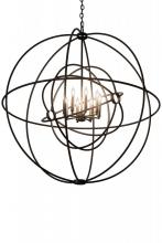 Meyda Blue 182735 - 43&#34;W Atom Enerjisi 8 LT Chandelier