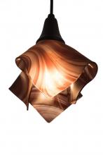 Meyda Blue 184887 - 10&#34; Wide Handkerchief Chambord Swirl Pendant