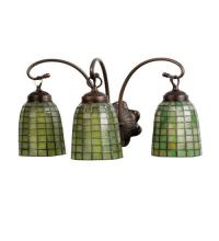 Meyda Blue 18640 - 18&#34;W Terra Verde 3 LT Vanity Light
